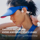 Sanag B60S Bone Conduction Earphone IPX8 Swimming Bluetooth Headphones Wireless Open Headset 64GB MP3 with Microphone Earbuds