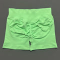 HISTELLO Impacts Shorts 4.5" Women Fitness Sports Biker Shorts Low Waist Gym Short Workout Scrunch Butt Yoga Seamless Leggings