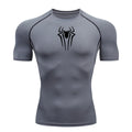 2025 Compression T Shirt Men Short Sleeve Sport Tees Fitness Running Sportsear Men Gym Elastic Quick Dry Jogging T-shirt Tops