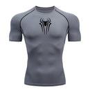 2025 Compression T Shirt Men Short Sleeve Sport Tees Fitness Running Sportsear Men Gym Elastic Quick Dry Jogging T-shirt Tops