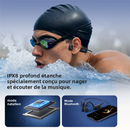 Sanag B33S Bone Conduction Bluetooth Earphones Open Ear IPX8 Swimming Headphones Choice 32GB Memory Wireless Headset MP3 Earbuds