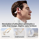 Sanag B33S Bone Conduction Bluetooth Earphones Open Ear IPX8 Swimming Headphones Choice 32GB Memory Wireless Headset MP3 Earbuds