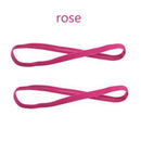 1/2/3/5pcs Women Sweatbands Football Yoga Pure Hair Bands Anti-slip Elastic Rubber Thin Sports Headband Men Hair Accessories
