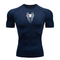 2025 Compression T Shirt Men Short Sleeve Sport Tees Fitness Running Sportsear Men Gym Elastic Quick Dry Jogging T-shirt Tops