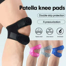 1PCS Pressurized Knee Wrap Sleeve Support Bandage Pad Elastic Braces Knee Hole Kneepad Safety Basketball Tennis Cycling