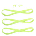 1/2/3/5pcs Women Sweatbands Football Yoga Pure Hair Bands Anti-slip Elastic Rubber Thin Sports Headband Men Hair Accessories