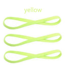 1/2/3/5pcs Women Sweatbands Football Yoga Pure Hair Bands Anti-slip Elastic Rubber Thin Sports Headband Men Hair Accessories