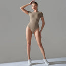 Jumpsuits Solid Fitness Overalls Yoga Suit Gym Wear Women Rompers Sports Set Sporty One Pieces Tight Bodysuits Workout Clothes