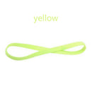 1/2/3/5pcs Women Sweatbands Football Yoga Pure Hair Bands Anti-slip Elastic Rubber Thin Sports Headband Men Hair Accessories