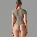 Jumpsuits Solid Fitness Overalls Yoga Suit Gym Wear Women Rompers Sports Set Sporty One Pieces Tight Bodysuits Workout Clothes