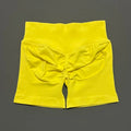 HISTELLO Impacts Shorts 4.5" Women Fitness Sports Biker Shorts Low Waist Gym Short Workout Scrunch Butt Yoga Seamless Leggings