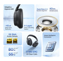 Baseus EH10 NC ANC Wireless Headphones 45dB Adaptive Hybrid Noise Cancelling Headsets Hi-Res LDAC Headphone Bluetooth 6.0 80Hrs