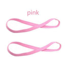 1/2/3/5pcs Women Sweatbands Football Yoga Pure Hair Bands Anti-slip Elastic Rubber Thin Sports Headband Men Hair Accessories