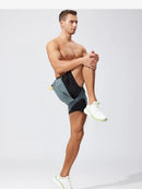 Running Shorts Male 2 in 1 Marathon Fitness Short Gym Man Basketball Workout Pants Multi-pocket Double Deck Sports Shorts Men
