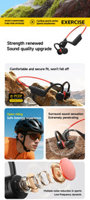Xiaomi Bone Conduction Headset Wireless Swimming Sports Headphone IPX8 Bluetooth 5.4 With Mic Waterproof Exercise Fitness New