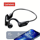 Lenovo X7 Wireless Bone Conduction Headphone Bluetooth 5.3 Wireless Headset Waterproof Ear Hook Sports Earphones With Mic