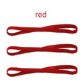 1/2/3/5pcs Women Sweatbands Football Yoga Pure Hair Bands Anti-slip Elastic Rubber Thin Sports Headband Men Hair Accessories