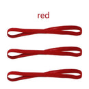 1/2/3/5pcs Women Sweatbands Football Yoga Pure Hair Bands Anti-slip Elastic Rubber Thin Sports Headband Men Hair Accessories